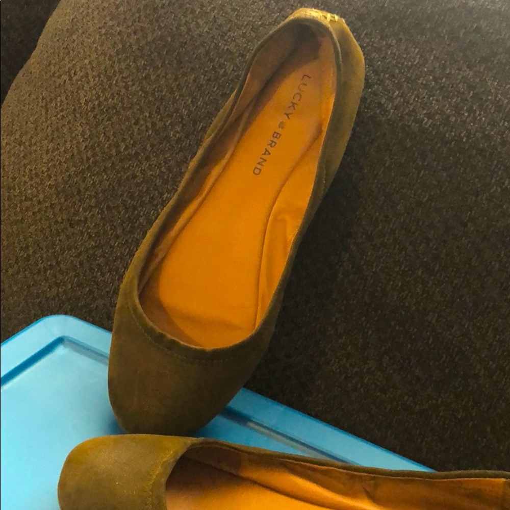 Lucky Brand Leather flats